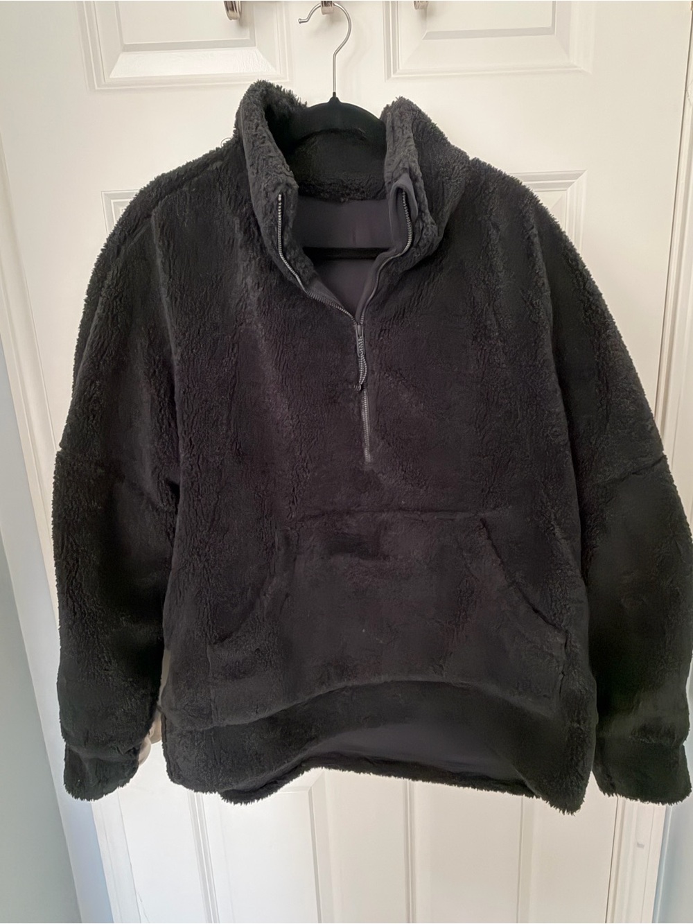 Lululemon Scuba Sherpa Half Zip Sweatshirt Womens Size M/L